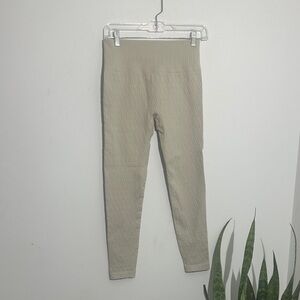 JoyLab Kids Beige Textured Leggings